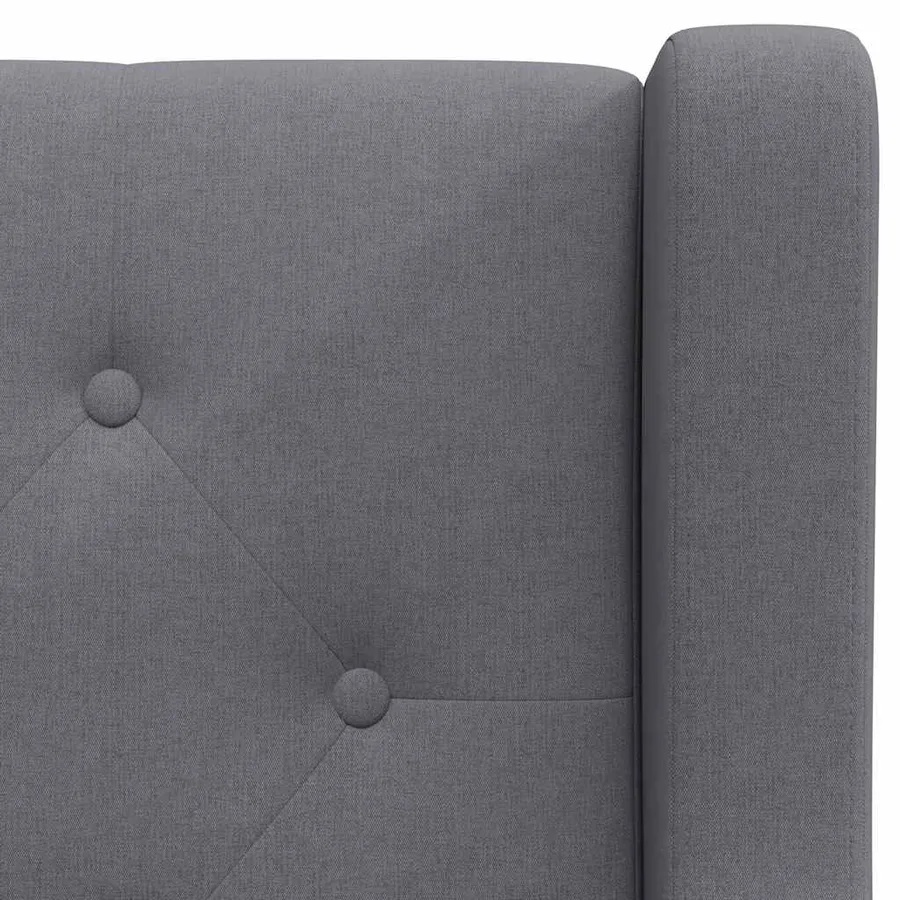 Fauteuil gris tissu - 7