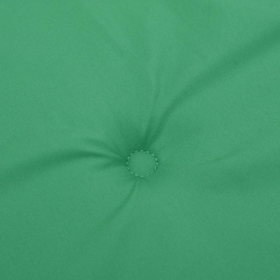 Coussin de banc de jardin vert 100x50x3 cm tissu oxford - 5
