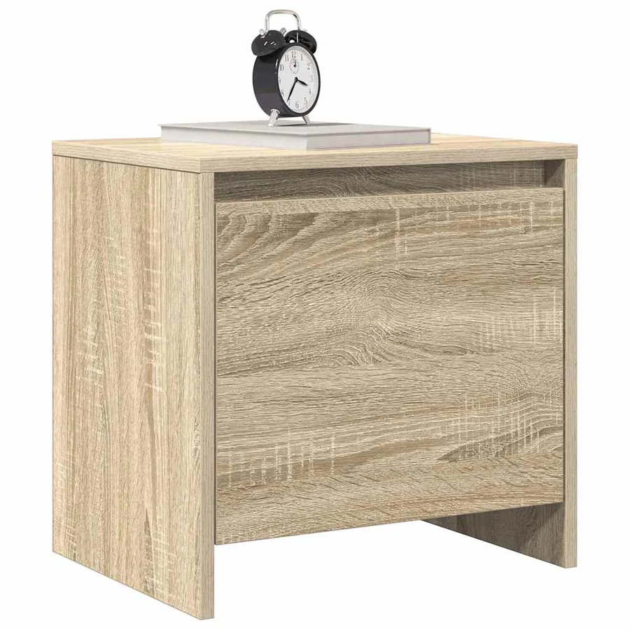 Tables de chevet 2 pcs chêne sonoma bois d'ingénierie - 4