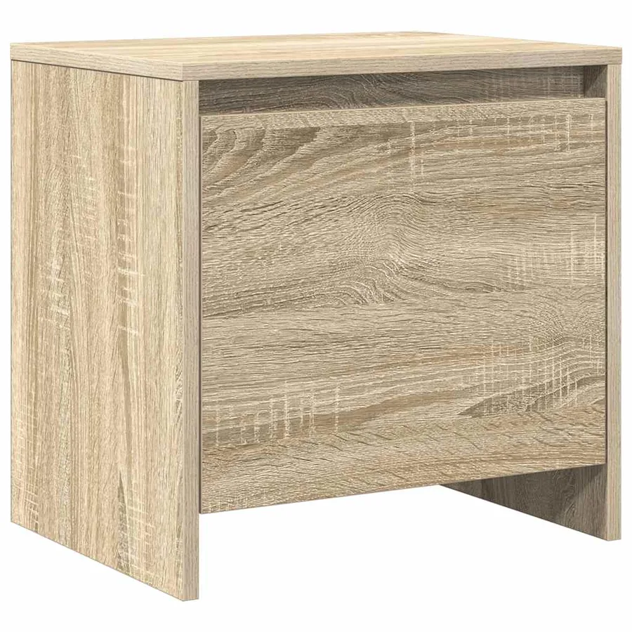 Tables de chevet 2 pcs chêne sonoma bois d'ingénierie - 5