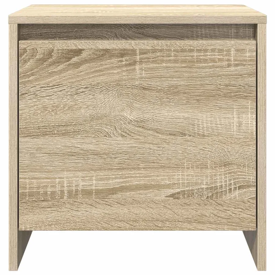 Tables de chevet 2 pcs chêne sonoma bois d'ingénierie - 7