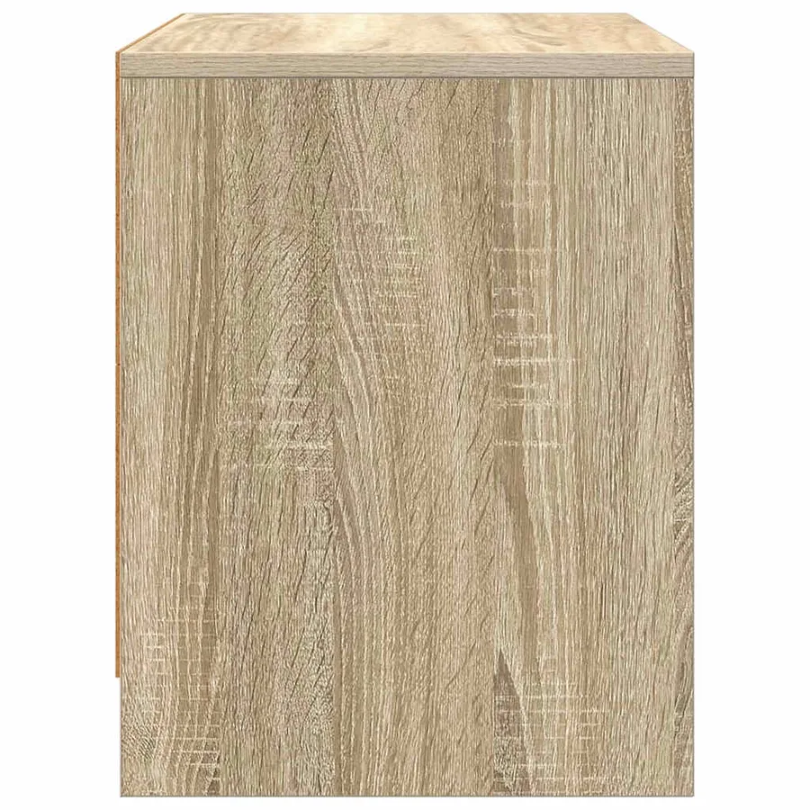 Tables de chevet 2 pcs chêne sonoma bois d'ingénierie - 8
