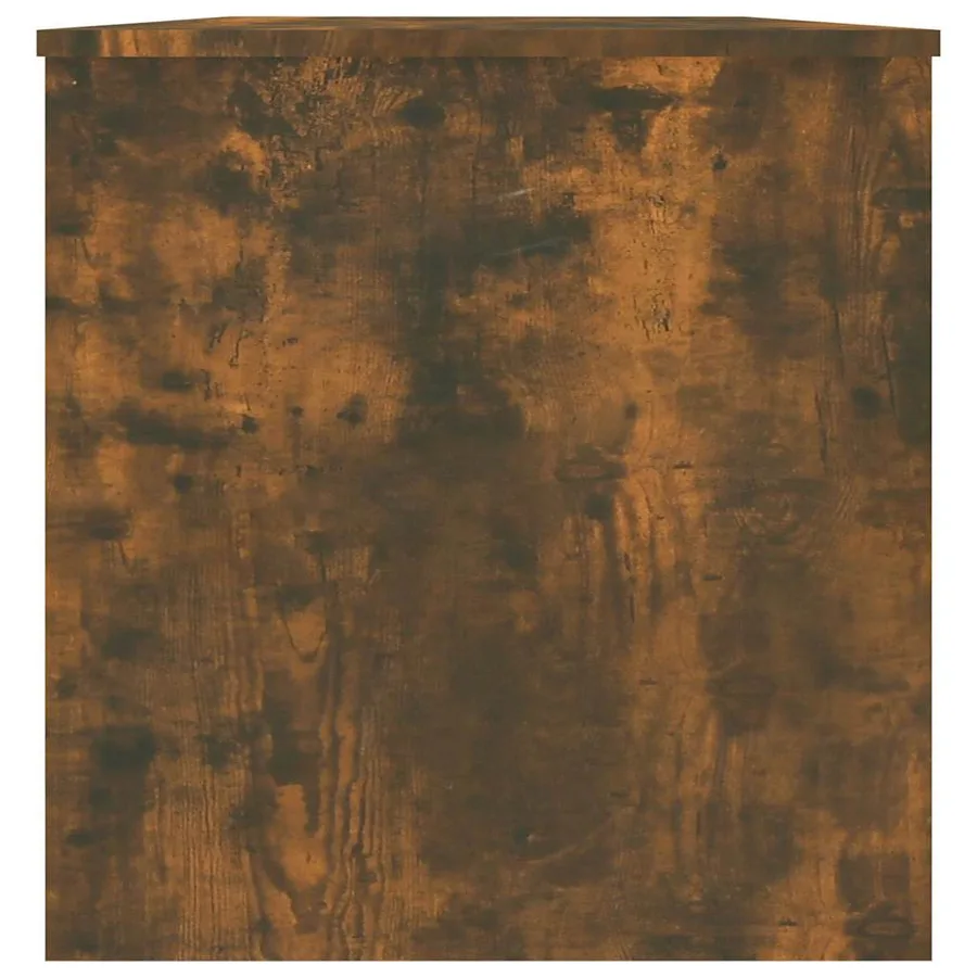 Table basse Chêne fumé 102x50x52,5 cm Bois d'ingénierie - 7