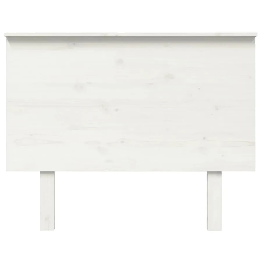 Tête de lit Blanc 104x6x82,5 cm Bois massif de pin - 3