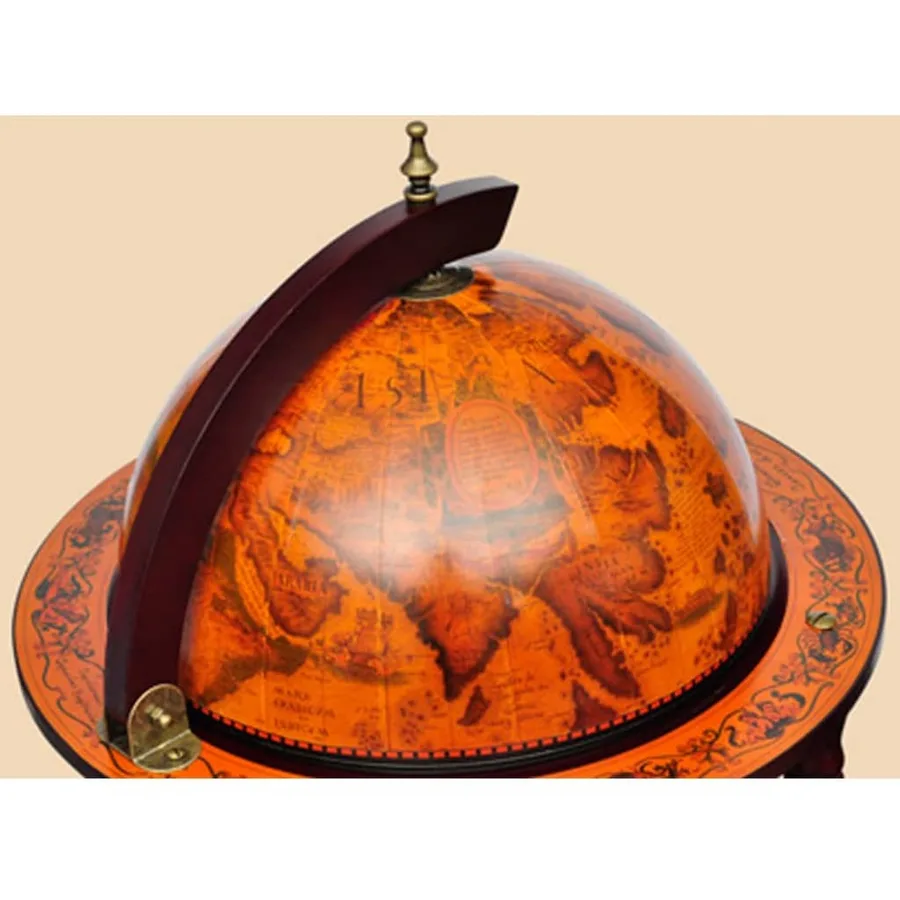 Support de vin sous forme de globe Bois d'eucalyptus - 5