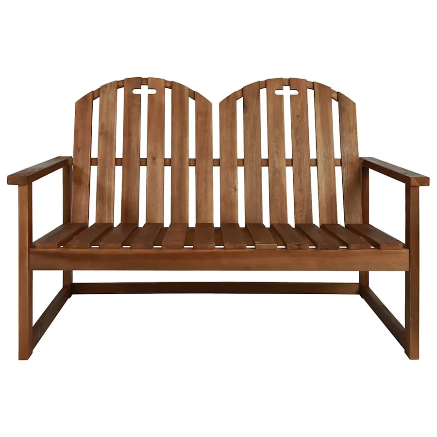 Salon de jardin 4 pcs bois d'acacia solide - 2