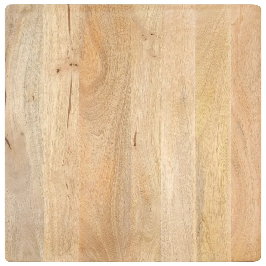 Table basse en forme de V 66x66x30 cm Bois de manguier massif - 4