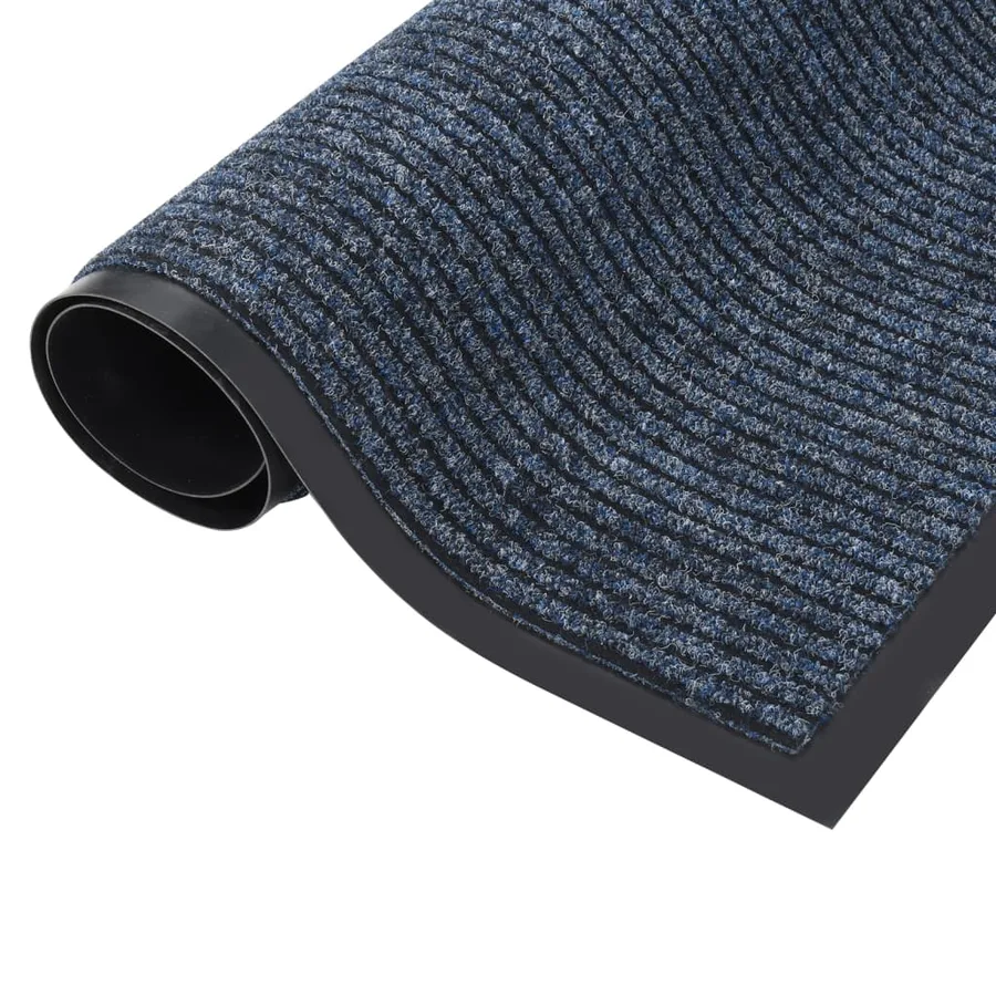 Paillasson rayé Bleu 80x120 cm - 2