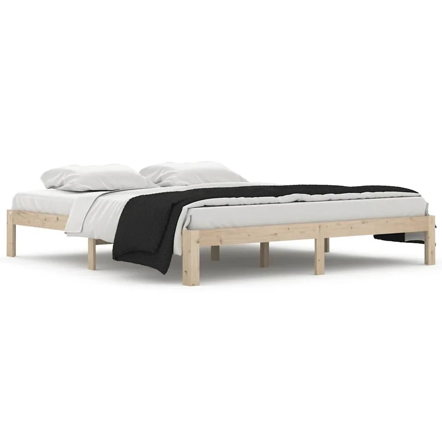 Cadre de lit sans matelas 180x200 cm - 2