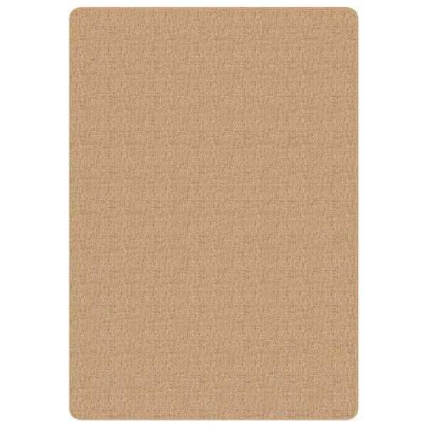 Tapis en jute avec support en latex 160x230 cm Naturel