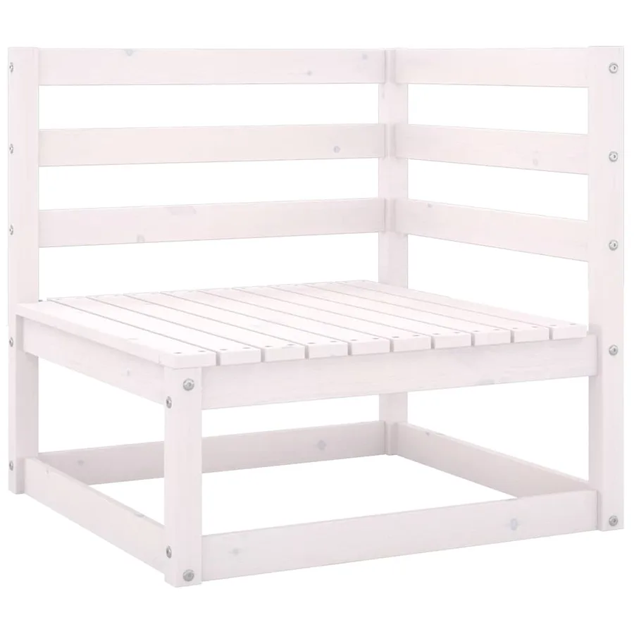 Salon de jardin 6 pcs avec coussins Bois de pin massif - 4