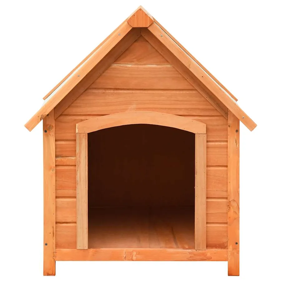 Niche pour chiens Bois de pin et de sapin massif 72x85x82 cm - 3