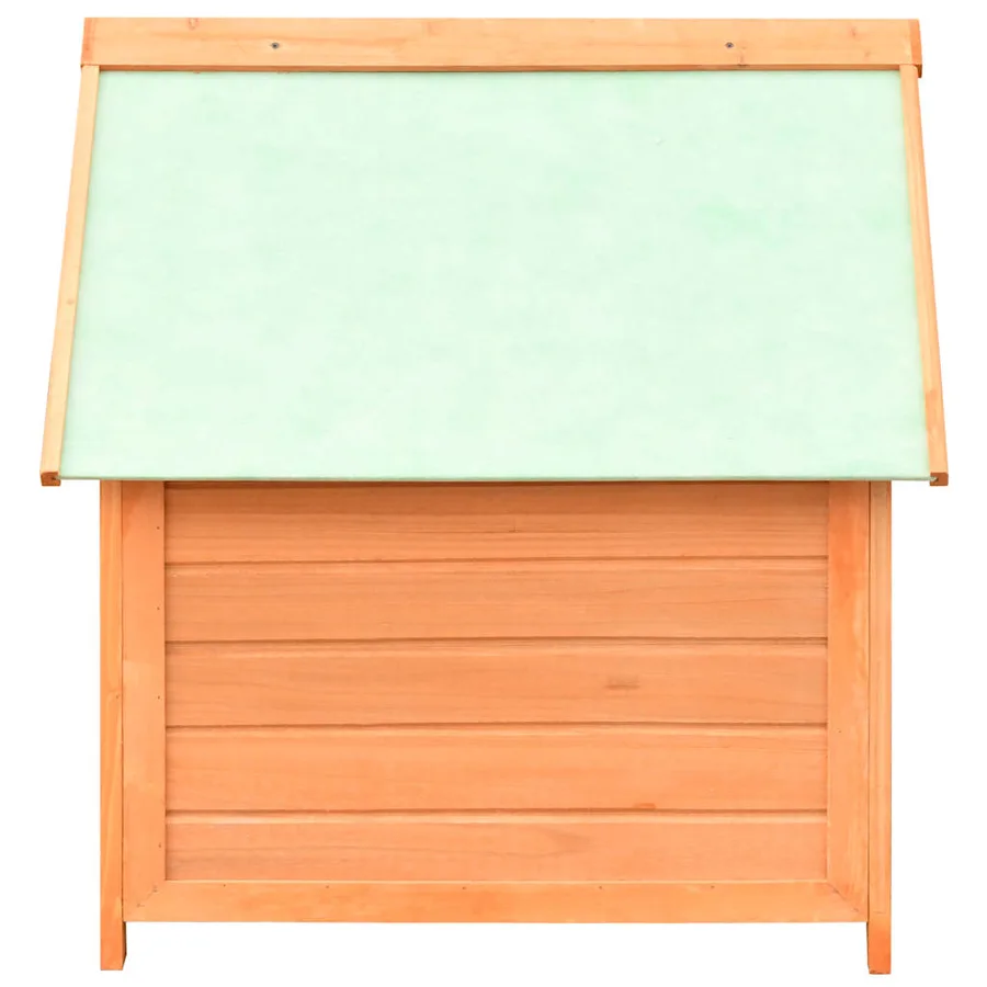 Niche pour chiens Bois de pin et de sapin massif 72x85x82 cm - 4