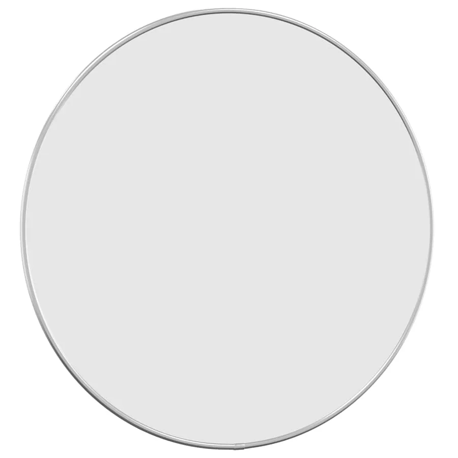 Miroir mural Argenté Ø 50 cm Rond - 3