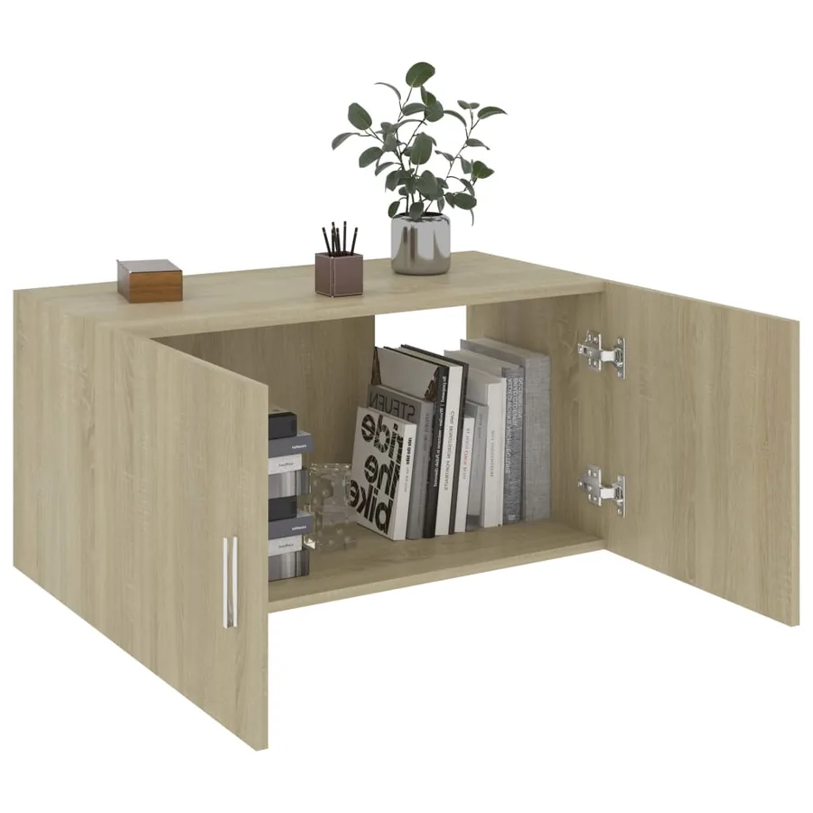Armoire murale Chêne sonoma 80x39x40 cm Bois d'ingénierie - 5