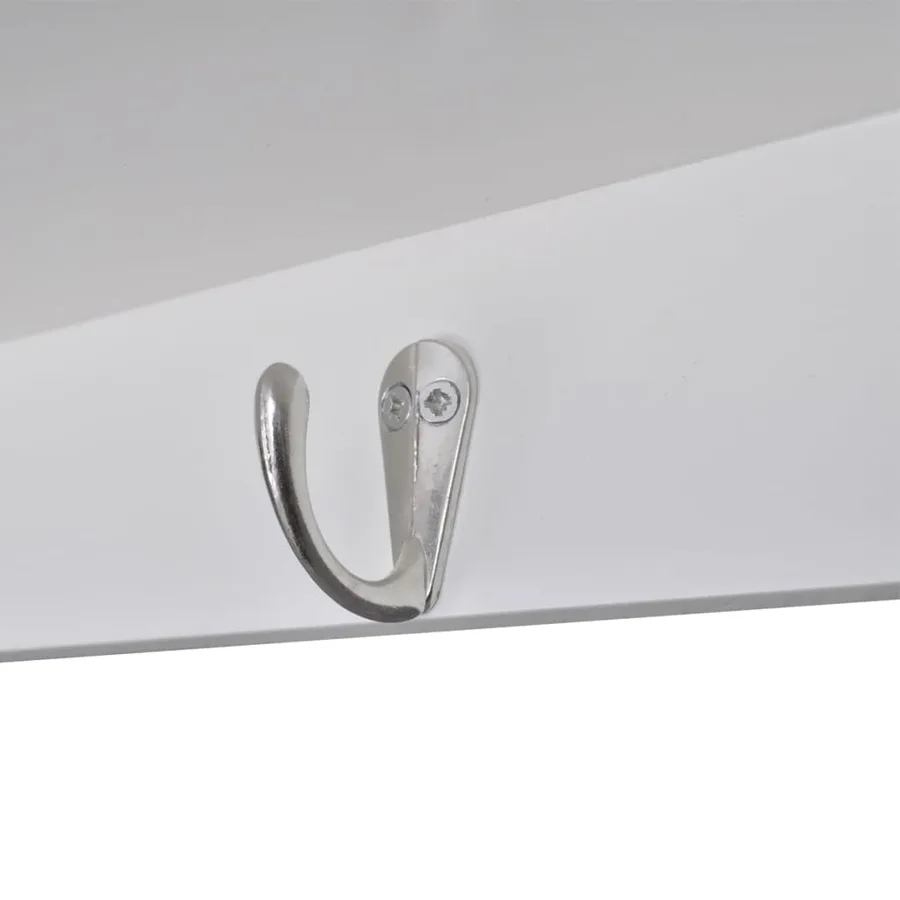 Armoire murale de cuisine en bois Blanc - 6