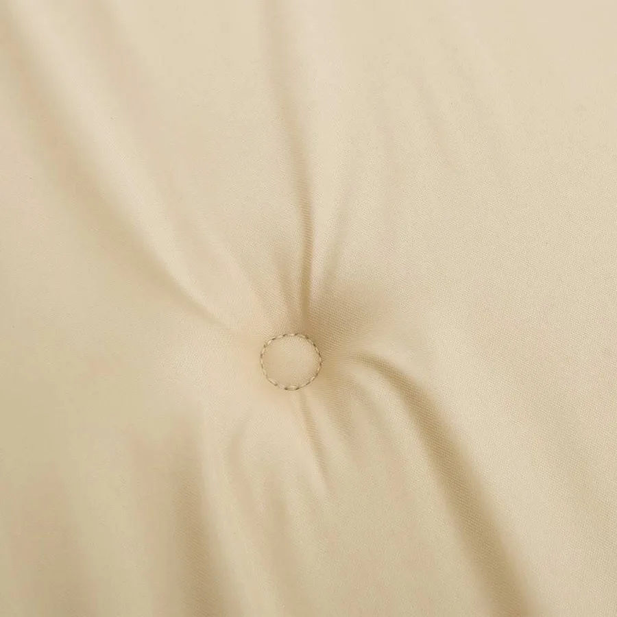 Coussin de chaise de terrasse beige (75+105)x50x4 cm - 6