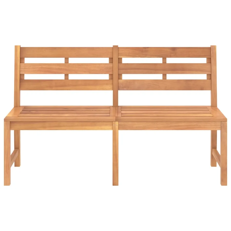 Banc de jardin 150 cm bois de teck massif - 3