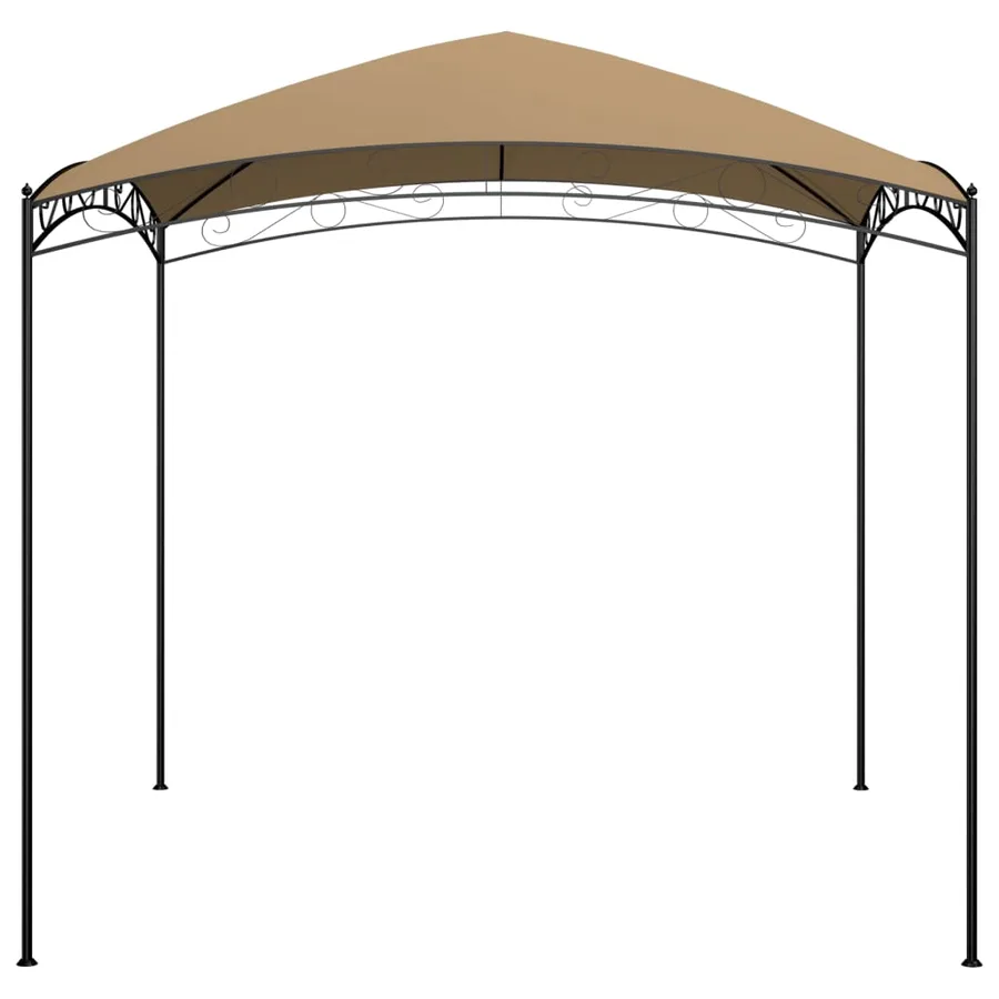 Belvédère 3x3x2,65 m Taupe 180 g/m² - 2