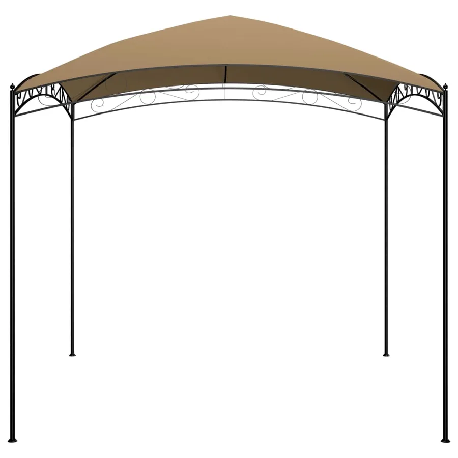 Belvédère 3x3x2,65 m Taupe 180 g/m² - 3