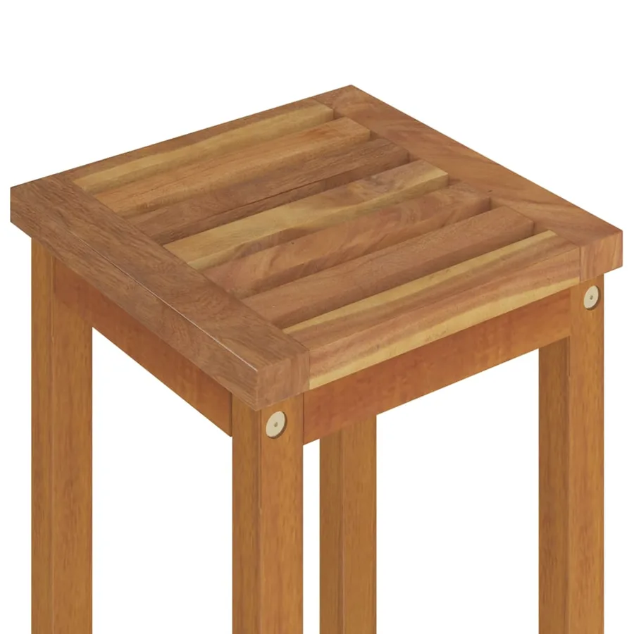 Ensemble de bar de jardin 5 pcs Bois d'acacia massif - 11