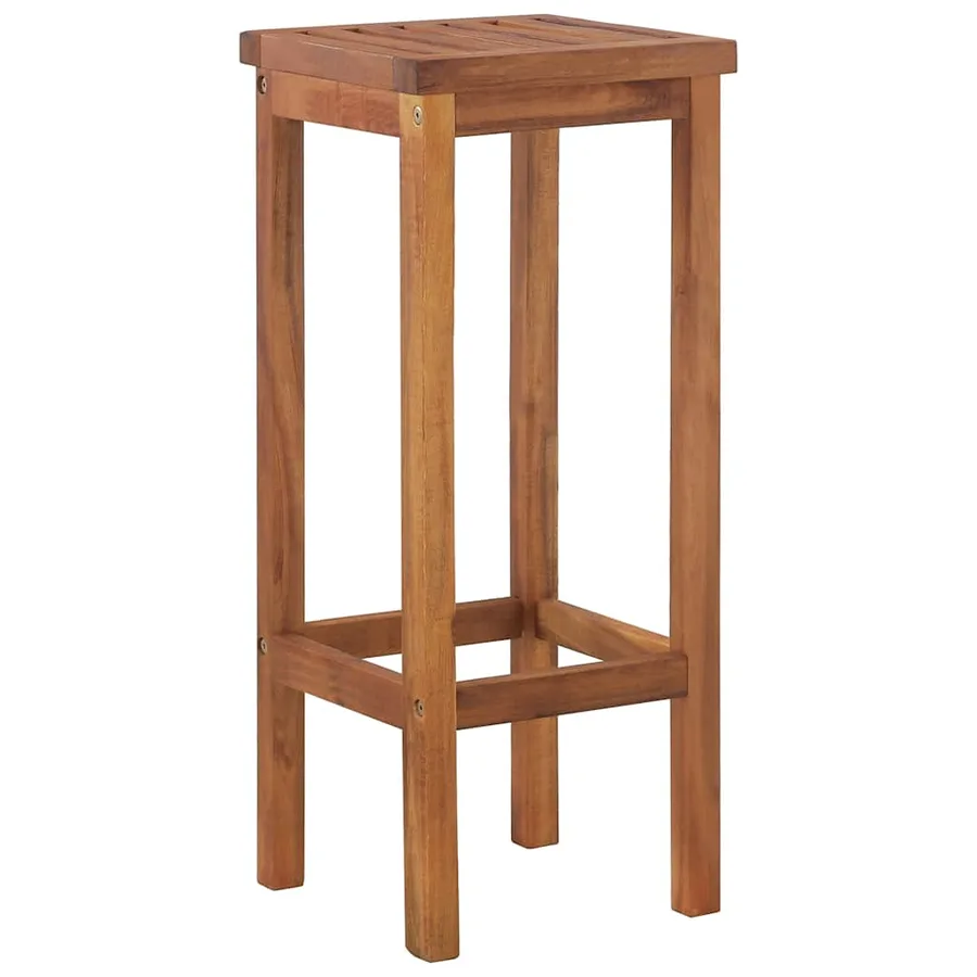 Ensemble de bar de jardin 5 pcs Bois d'acacia massif - 9