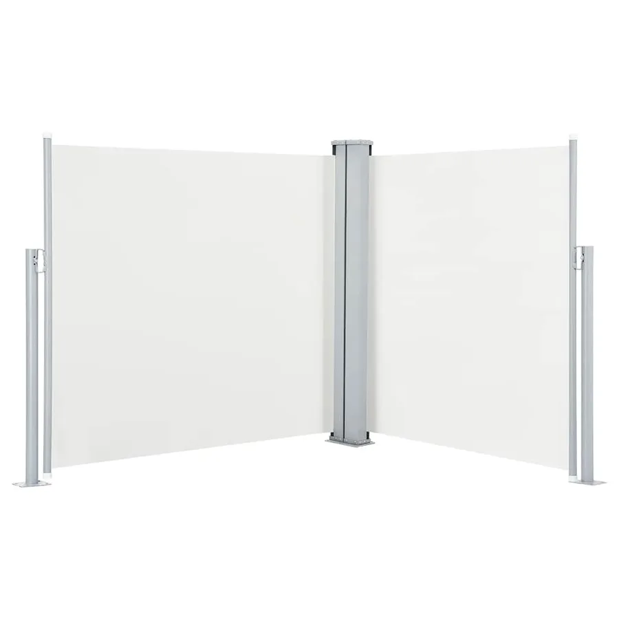 Auvent latéral rétractable Crème 120 x 600 cm - 2