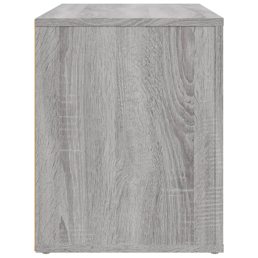 Table de chevet Sonoma gris 60x36x45 cm Bois d'ingénierie - 8