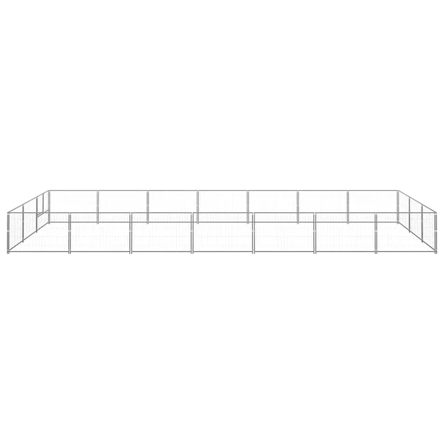 Chenil Argenté 21 m² Acier - 4