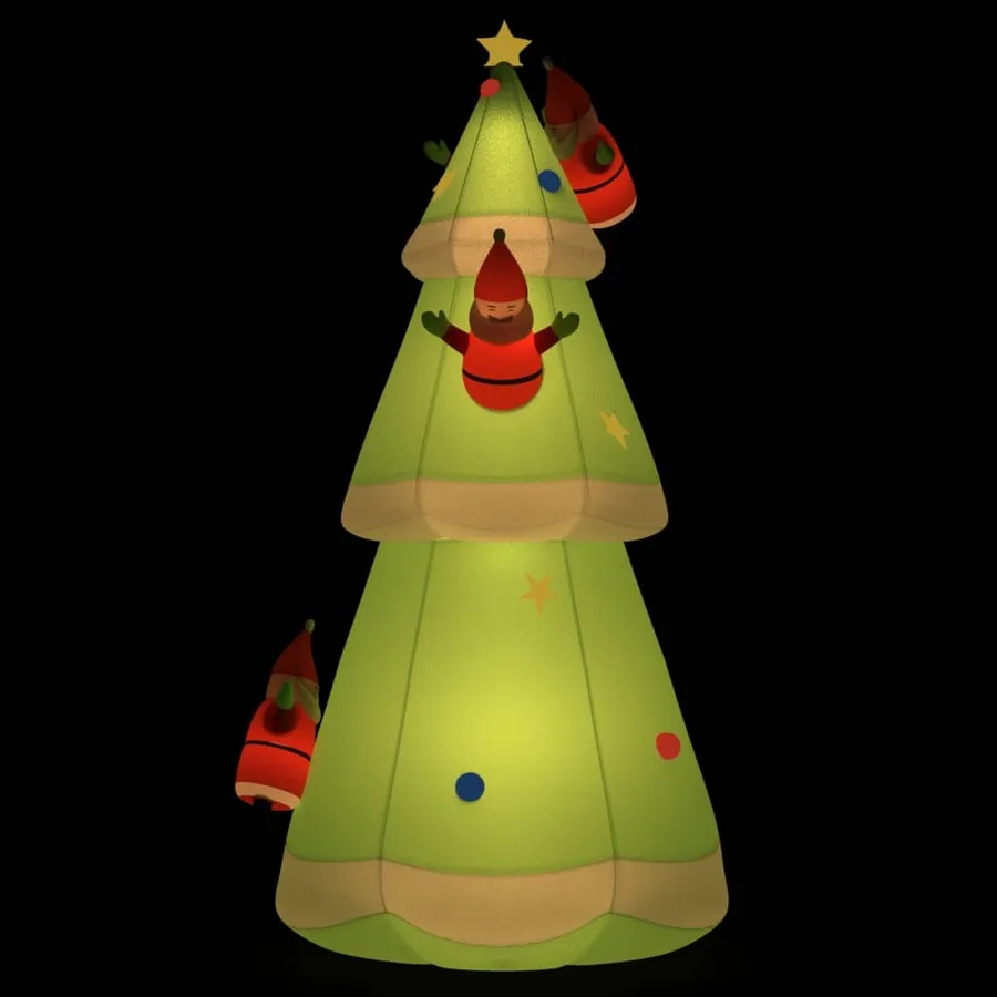 Arbre de Noël gonflable avec LED 500 cm - 2