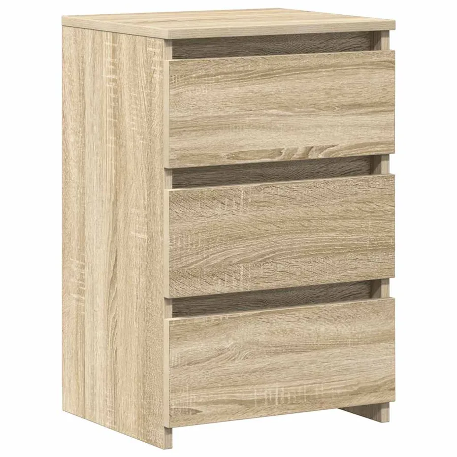 Tables de chevet 2pcs chêne sonoma 40x35x62,5cm bois ingénierie - 10