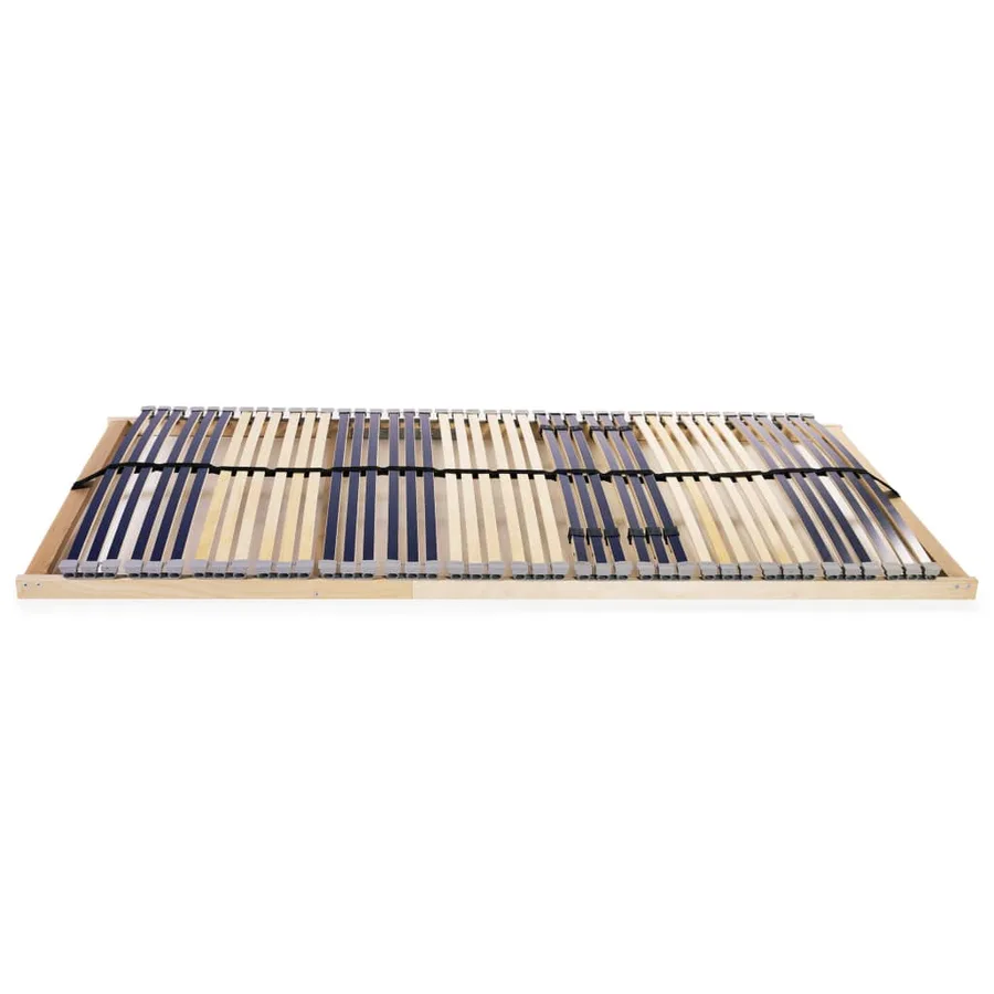 Sommier à lattes sans matelas avec 42 lattes 7 zones 140x200 cm - 2