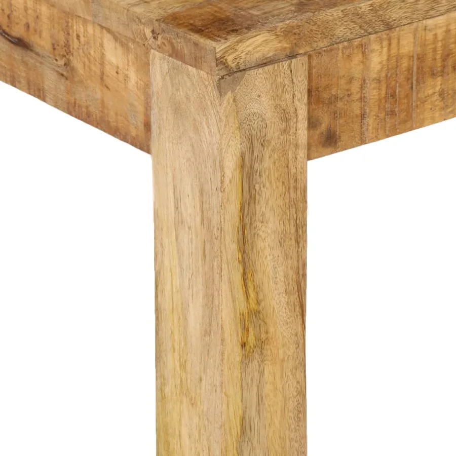Table basse 80x80x40 cm Bois de manguier massif - 6