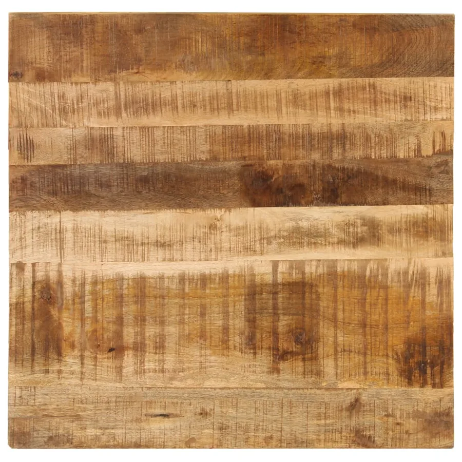 Table basse 80x80x40 cm Bois de manguier massif - 7