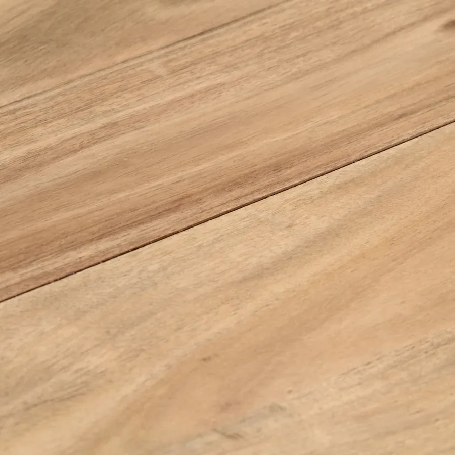 Table de salle à manger 120x58x76 cm Bois d'acacia solide - 7