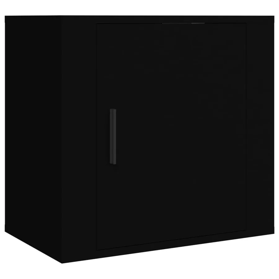 Tables de chevet murales 2 pcs Noir 50x30x47 cm - 5
