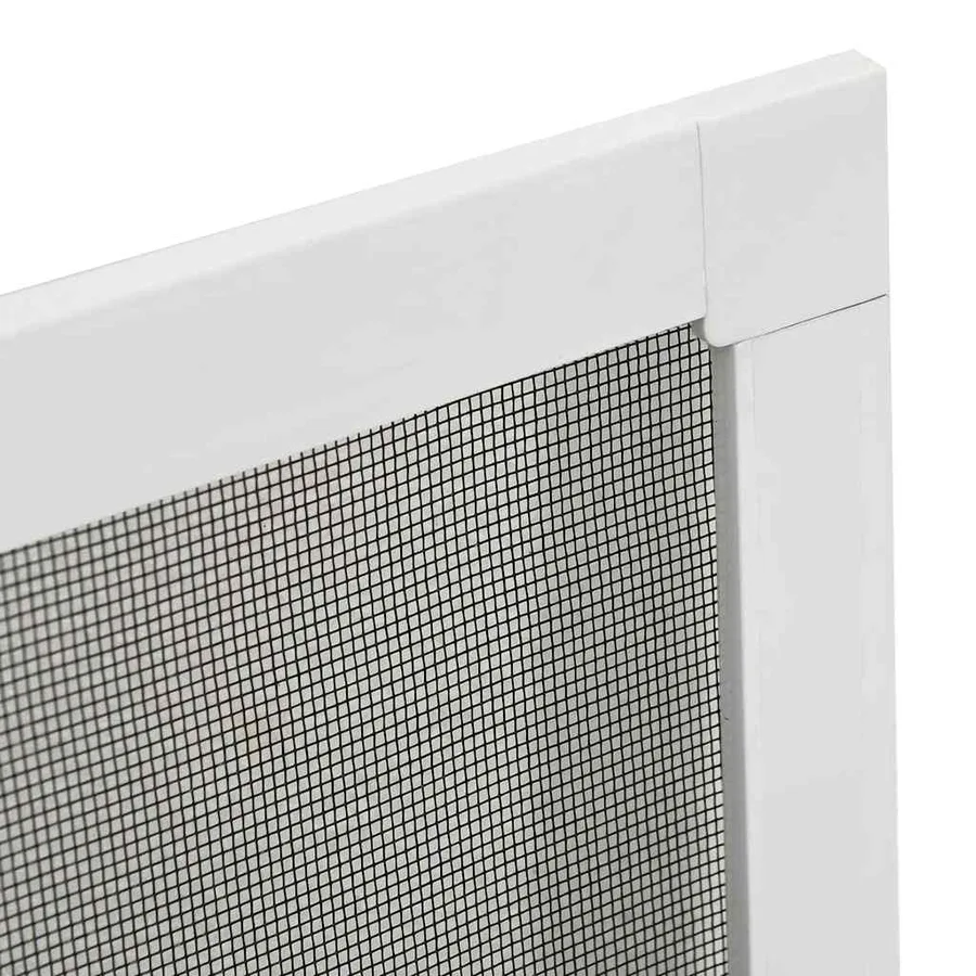 Moustiquaire pour fenêtres Blanc 100x120 cm - 6