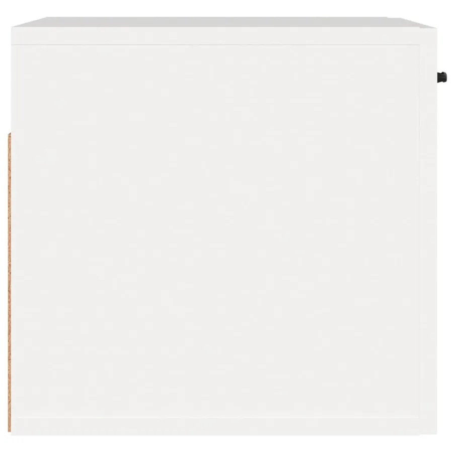 Armoire murale blanc 80x36,5x35 cm bois d'ingénierie - 7
