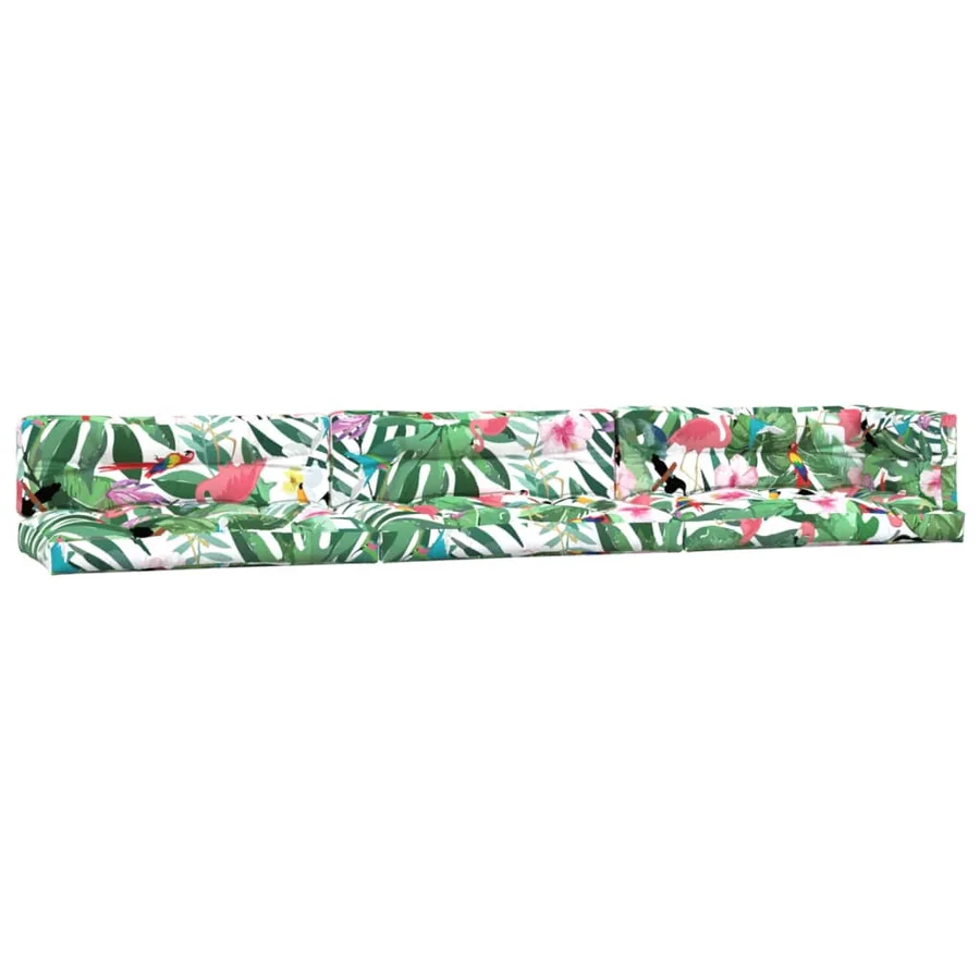 Coussins de palette lot de 7 multicolore tissu - 2