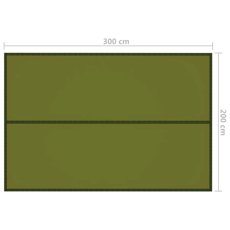 Bâche d'extérieur 3x2 m Vert - 7