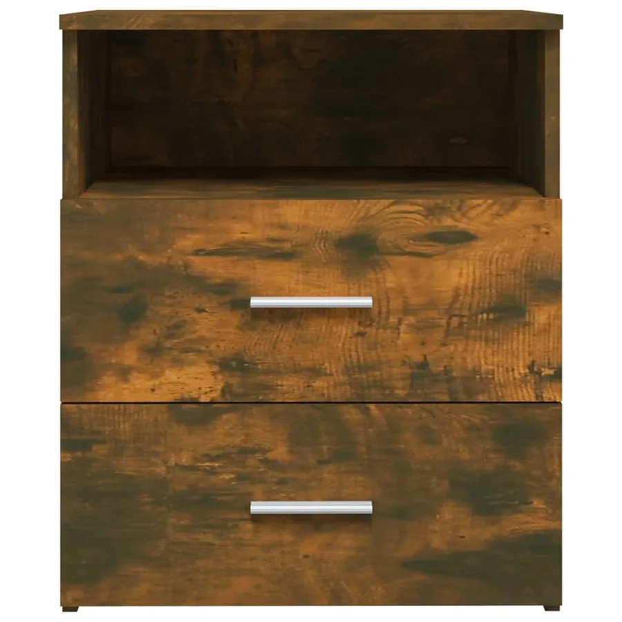 Table de chevet Chêne fumé 50x32x60 cm - 4