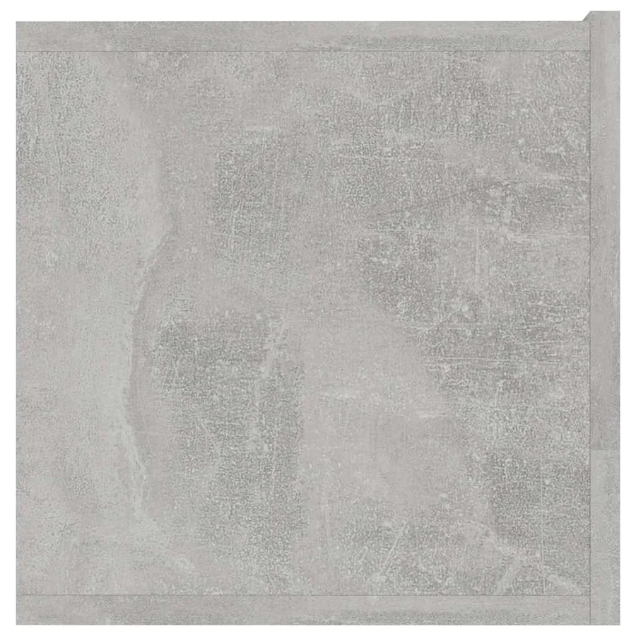 Meuble TV Gris béton 120x30x30 cm Bois d’ingénierie - 7