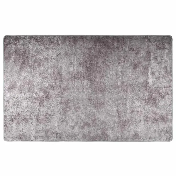 Tapis lavable 160x230 cm gris