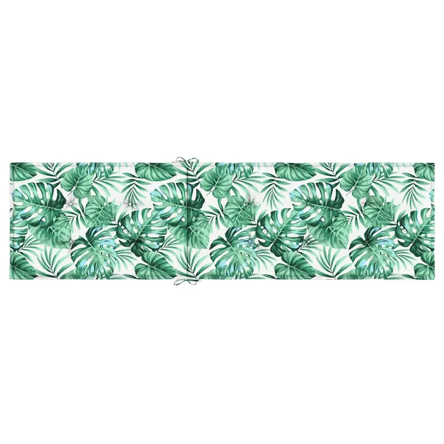 Coussin de chaise longue motif de feuilles tissu oxford - 5