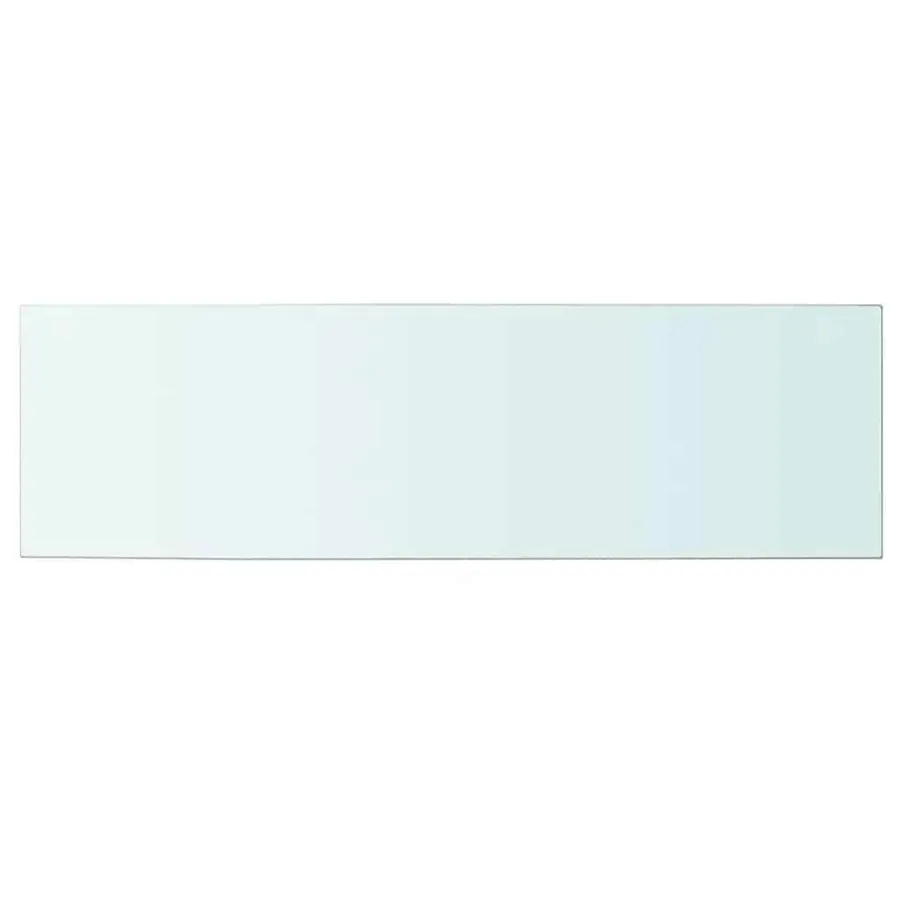 Panneau pour étagère Verre transparent 100 x 30 cm - 2