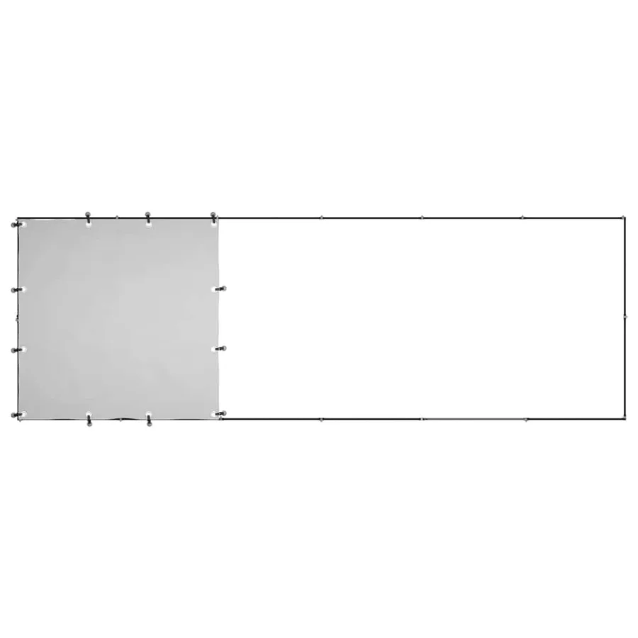 Chenil Noir 330x110x110 cm Acier - 6