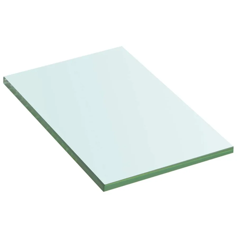 Panneaux d'étagère 2 pcs Verre Transparent 20 x 12 cm - 2