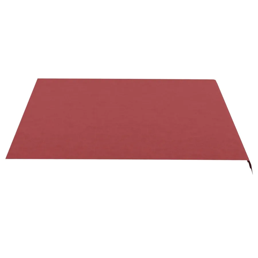 Tissu de remplacement pour auvent bordeaux rouge 4x3,5 m polyester - 4