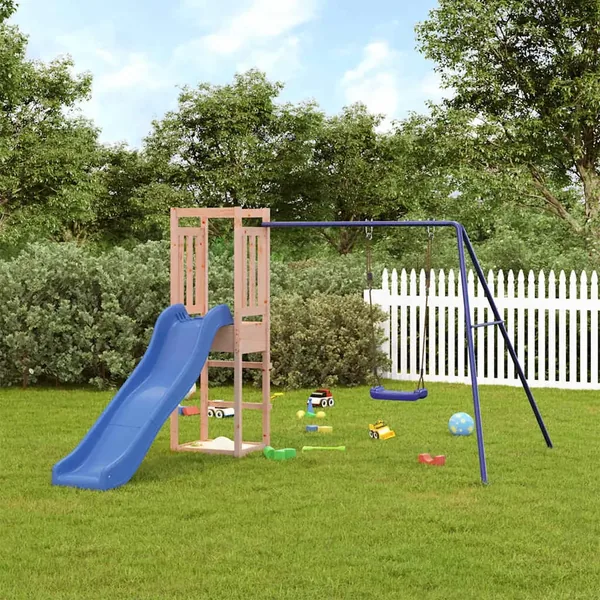 Aire de jeux d'extérieur bois massif de douglas