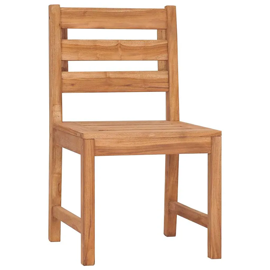 Ensemble à manger de jardin 9 pcs Bois de teck solide - 5